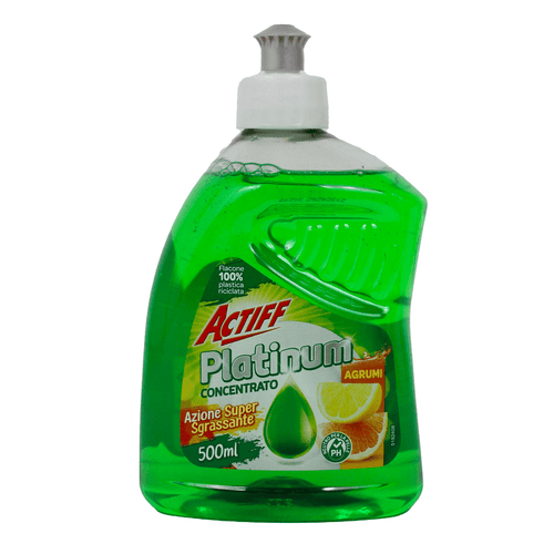 Actiff piatti super concentrato essenza agrumi — 500 ml