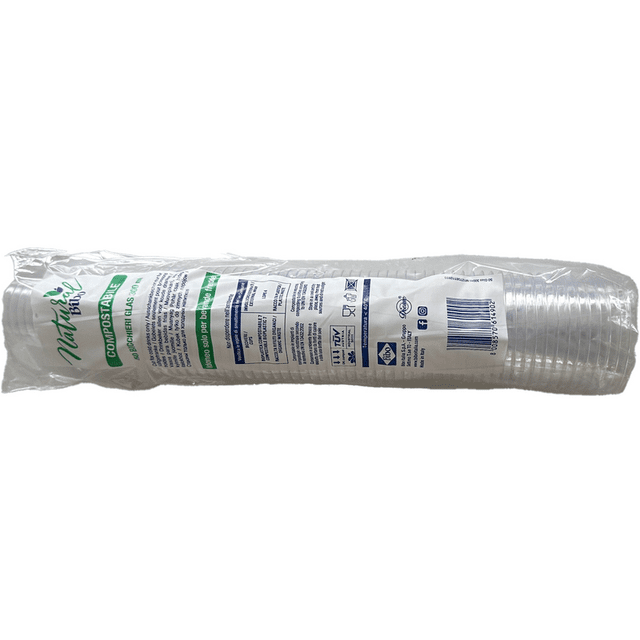 Bicchieri Bibo 300 ml in plastica trasparente — 50 pezzi