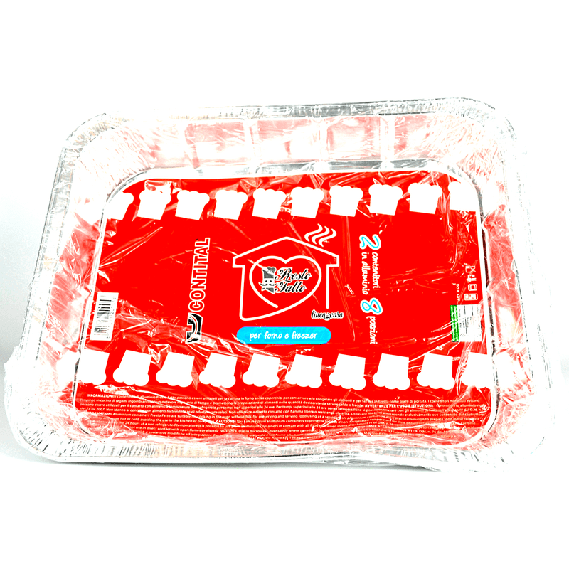 Vaschette Contital R32G — 8 porzioni, 2 pezzi