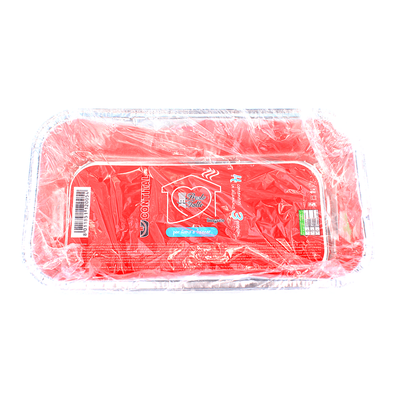 Vaschette Contital R13G — 3 porzioni, 4 pezzi