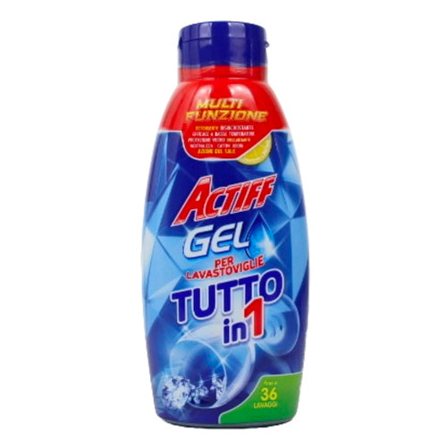 Actiff gel lavastoviglie Tutto in 1 al limone — 36 lavaggi, 720 ml