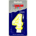 Samurai Party candela componibile n. 4