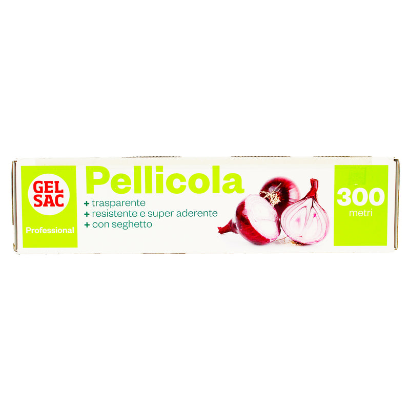 Pellicola trasparente Gel Sac Rotopack — 300 metri, formato professionale