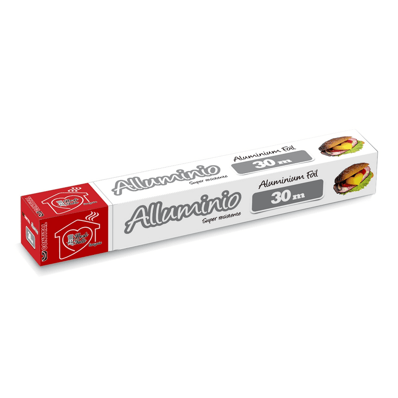 Contital rotolo di alluminio Prestofatto — 30 metri