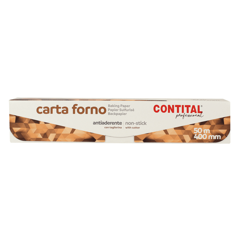 Carta forno Contital — formato professionale, 40 cm x 50 metri