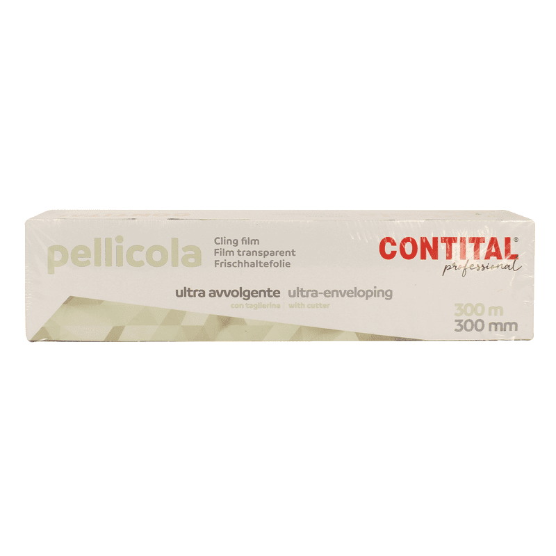 Pellicola trasparente Contital — 300 metri, formato professionale