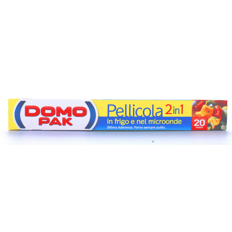 Pellicola 2in1 Domopak per frigo e microonde — 20 metri