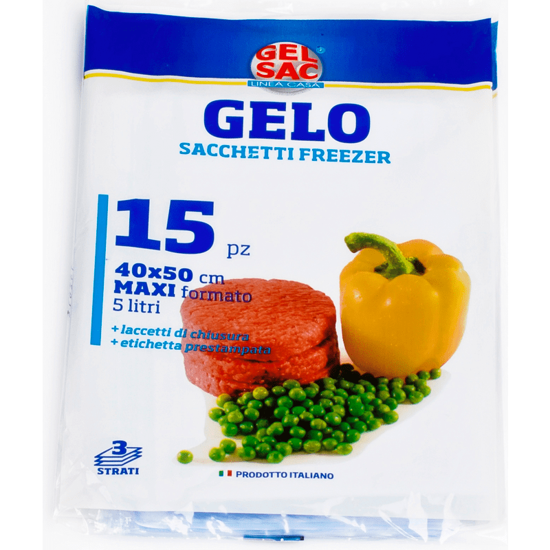 Sacchi gelo freezer Gel Sac — 40x50 cm, busta da 15 pezzi