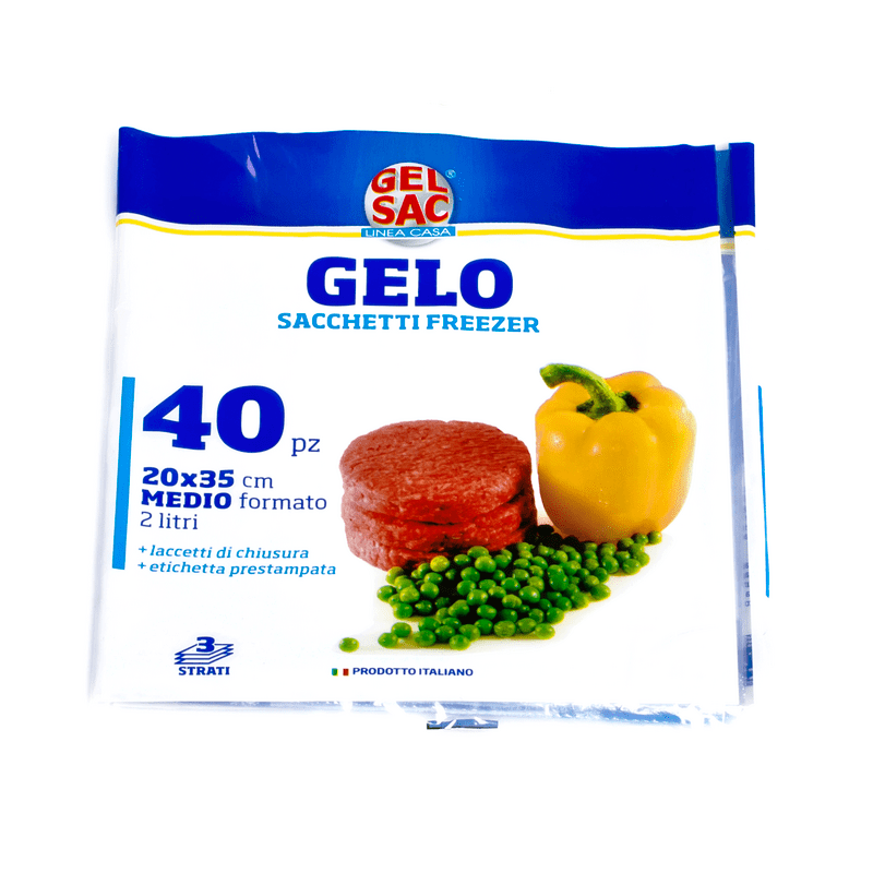Sacchi congelatore Gel Sac — 20x35 cm, busta da 40 pezzi