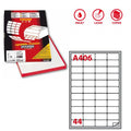 Etichette multiuso bianche Markin A406 — 47,5x25,5 mm, 4400 etichette