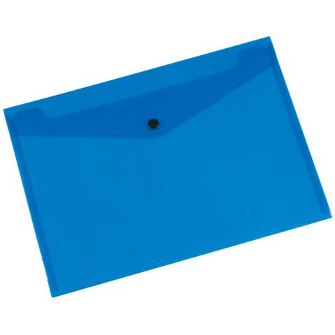 Portadocumenti con bottone Q-Connect A4 in ppl — KF03596