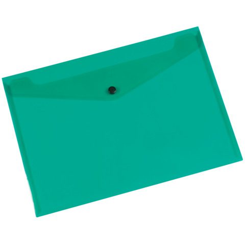 Portadocumenti con bottone Q-Connect A4 in ppl — KF03596
