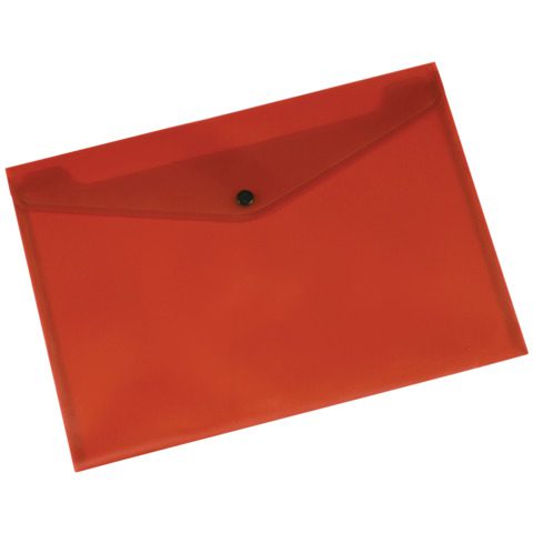 Portadocumenti con bottone Q-Connect A4 in ppl — KF03596