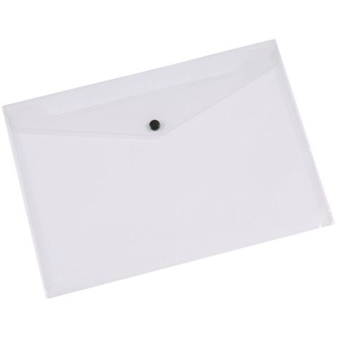 Portadocumenti con bottone Q-Connect A4 in ppl — KF03596