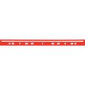 Dorso a foratura universale per stampati Q-Connect 30 cm rosso — scatola da 100 pezzi (KF02284)
