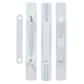 Fermafogli adesivi fastener Sei Rota con pressino bianco, passo 80 mm — conf. 100 pezzi (620045)