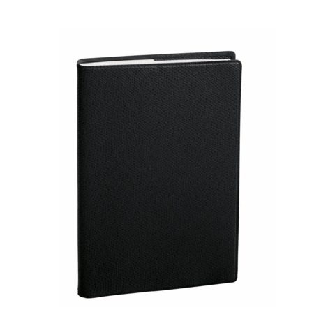 Agenda settimanale 2026 Quo Vadis Prenote — 21x29,7 cm, rivestimento granuloso Impala nero, 02408826MQ