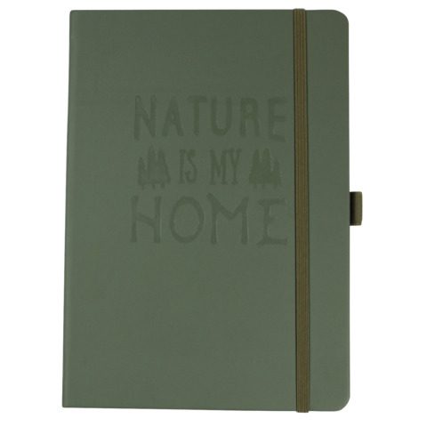 Taccuino Donau Outdoor A5 con copertina impermeabile — 56 fogli a quadretti 120 g/m², 330370022