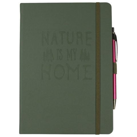 Taccuino Donau Outdoor A5 con copertina impermeabile — 56 fogli a quadretti 120 g/m², 330370022