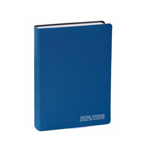 Agenda giornaliera Quo Vadis 12 mesi Eurotexagenda 25/26 M Galaxy — 12x17 cm blu, nero o rosso, 128157126MQ