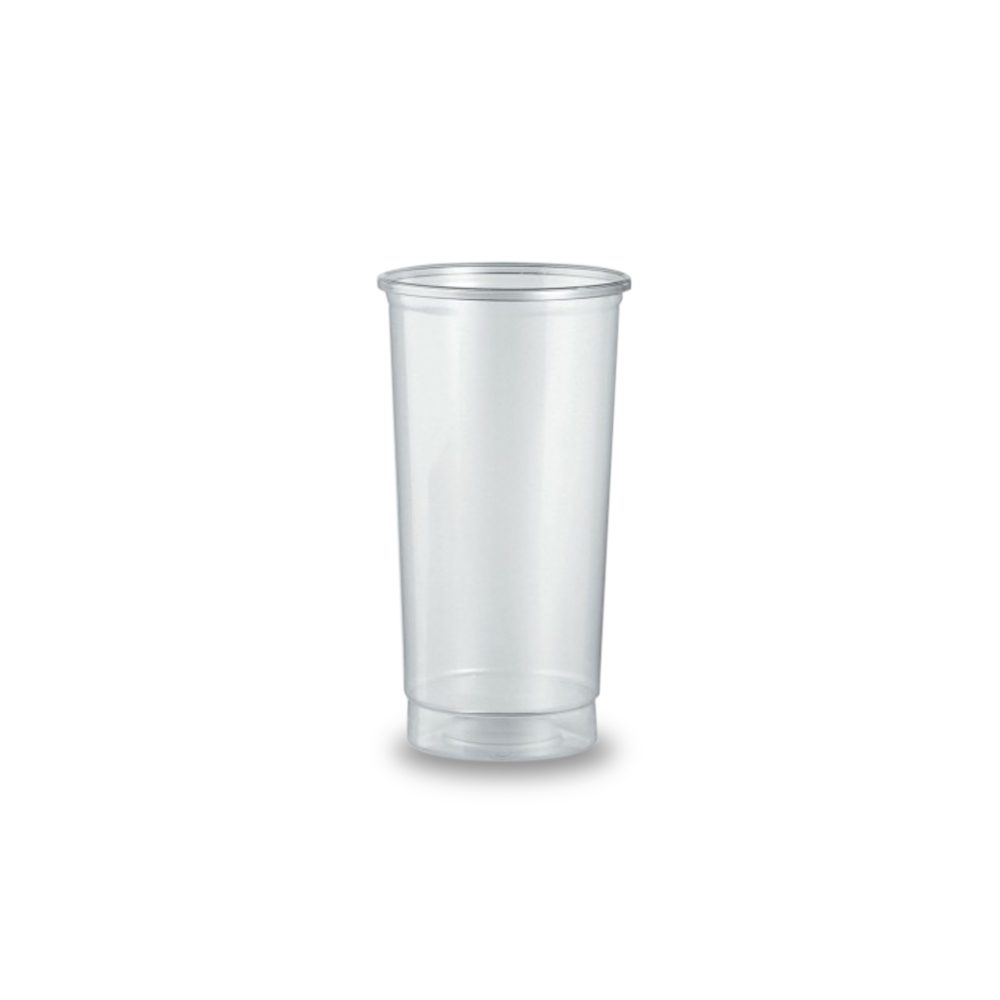 Bicchieri tumbler 355 ml in plastica trasparente — cartone da 30 conf. da 4 pz, cod. BI-23-8112