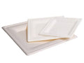 Piatto grande quadrato 26 x 26 cm — confezione da 50 pezzi