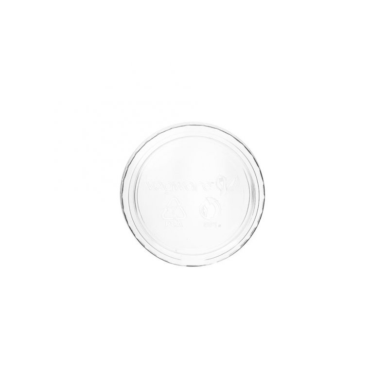 Coperchi per vaschette porta salse trasparenti 60 ml — confezione da 100 pezzi
