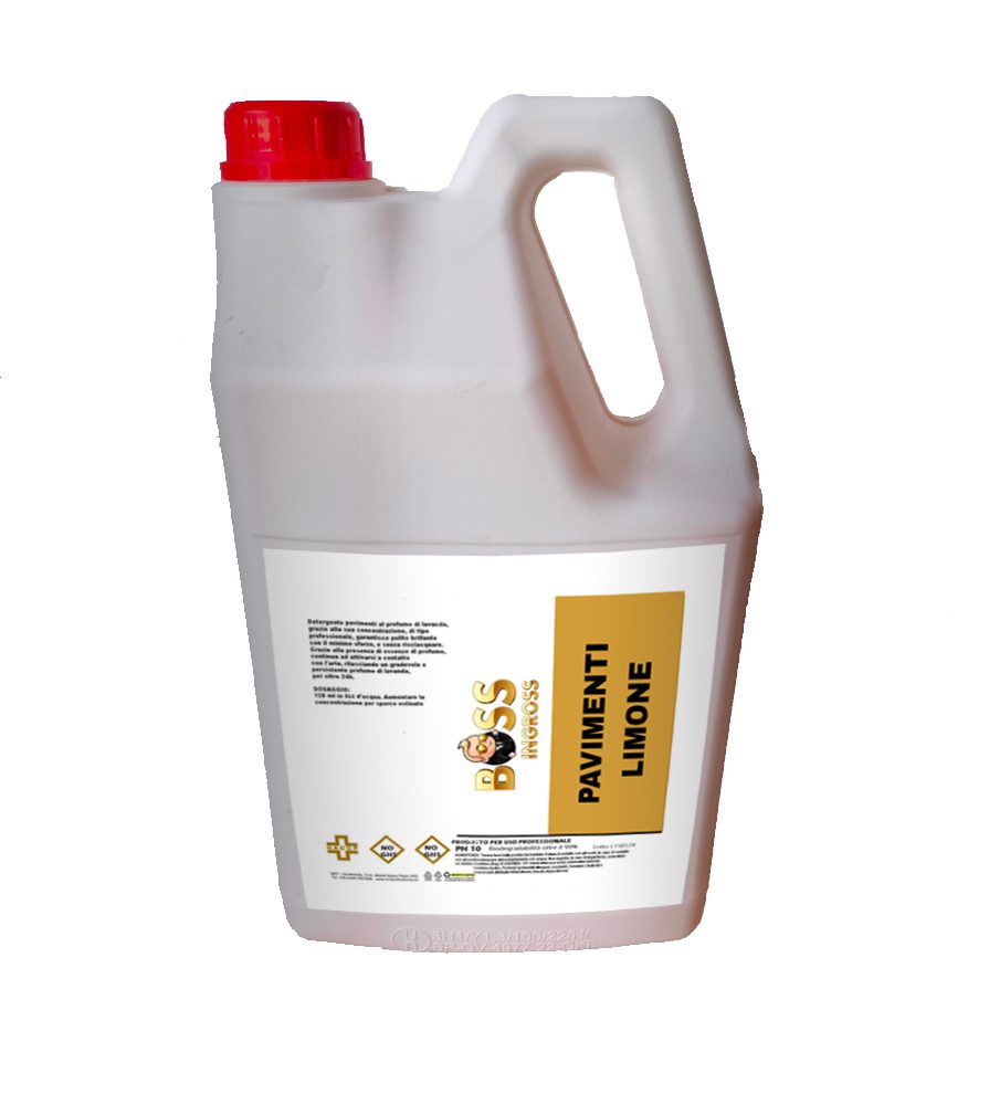 Detergente pavimenti limone — 5 litri