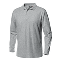 Polo maniche lunghe 100% cotone pettinato — dalla taglia S alla XXXL