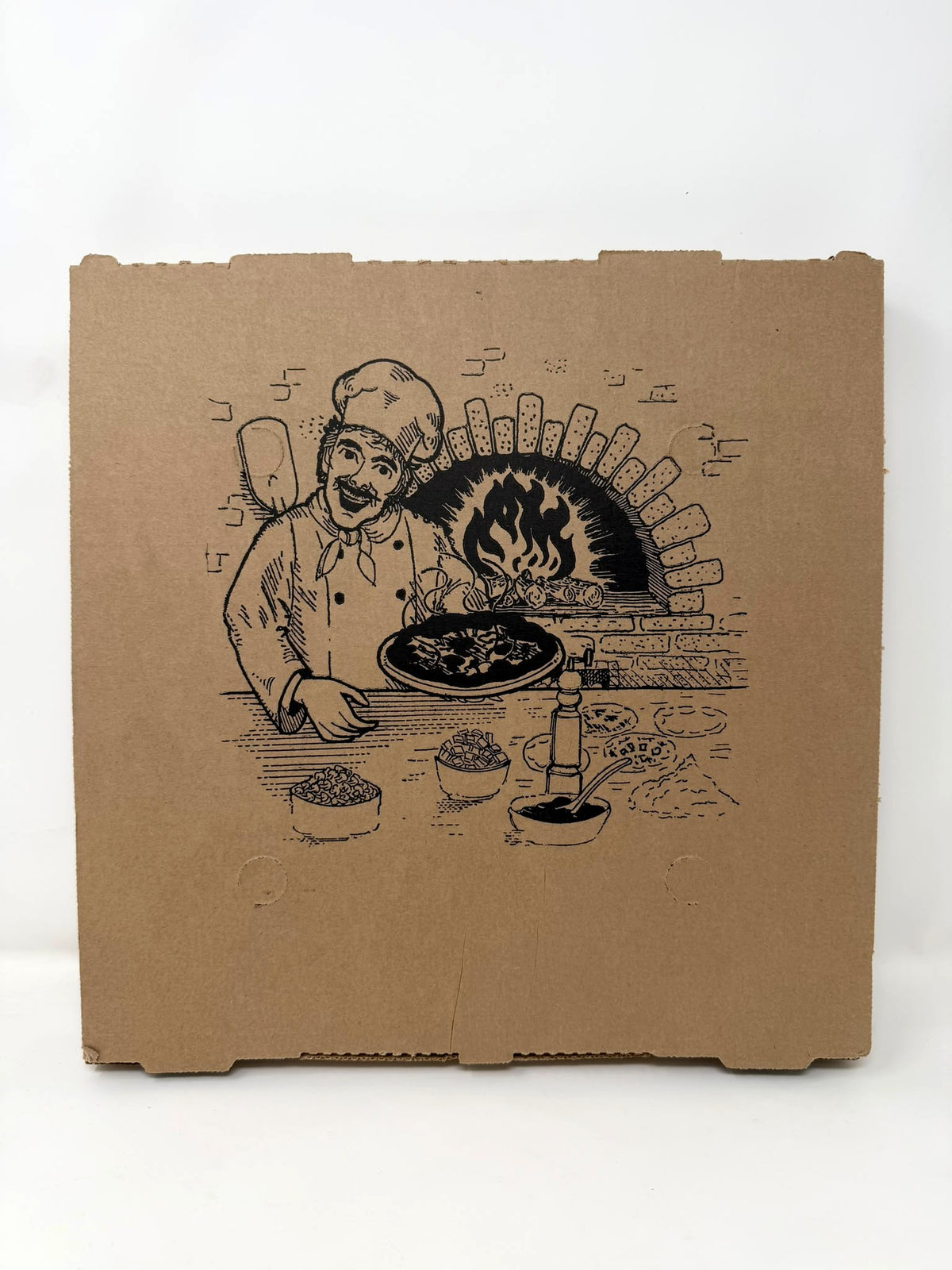 Cartone pizza 33x33 cm confezione da 100 pz