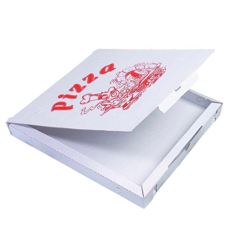 Scatola pizza 32,5x32,5x3 cm — 100 pezzi