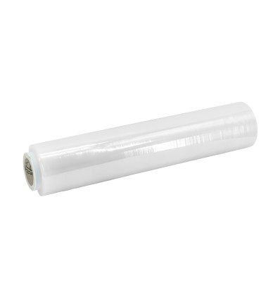 Film estensibile manuale h 50 cm, 3 kg, 23 my — 6 rotoli