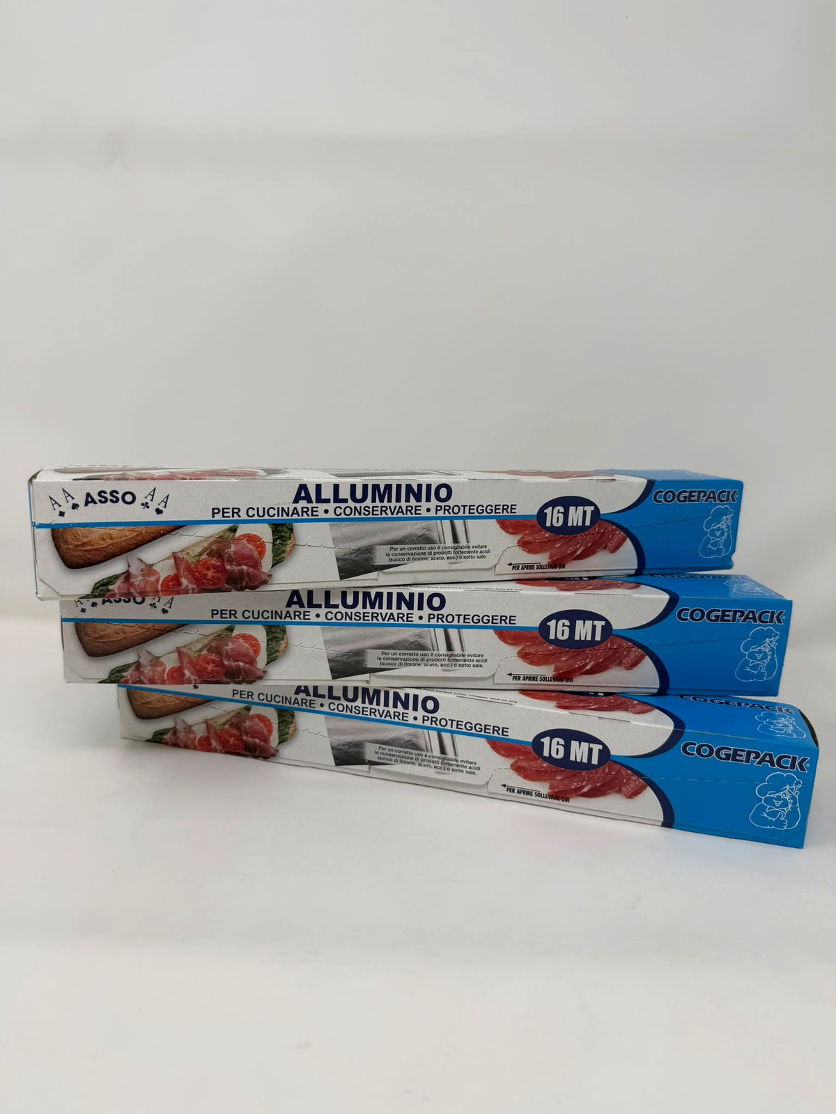 Rotolo alluminio per alimenti 16 m